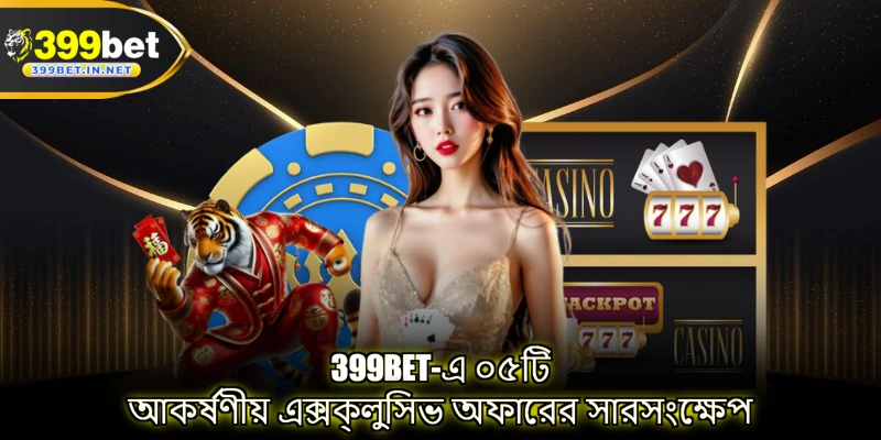 399BET-এ ০৫টি আকর্ষণীয় এক্সক্লুসিভ অফারের সারসংক্ষেপ